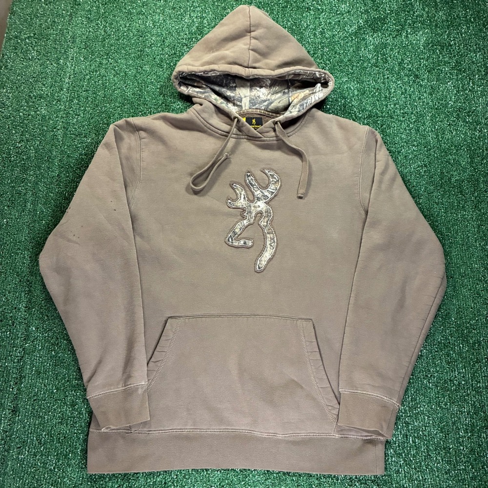 Y2K Browning Camo Hunting Hoodie‎